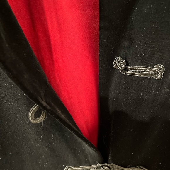 Talbots Velvet Mandarin Jacket - Picture 3 of 5